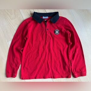 Jacadi Long Sleeve Cotton Polo